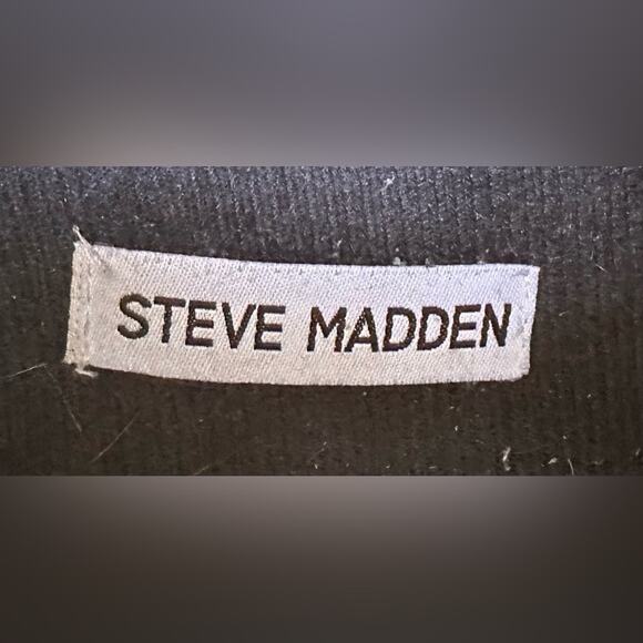 Steve Madden Wedgie Black Ankle Rain Boots with White Sole. Size 9M - Picture 8 of 8